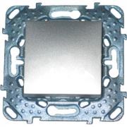 Одноклавишный перекрестный переключатель   SE Unica Top, алюминий