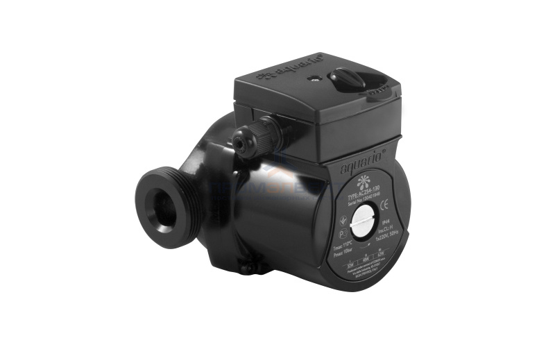 Насос циркуляционный Aquario AC 256-130 - 0,1 кВт (однофазный, Ду25, Hmax 6 м, Qmax 3 м³/ч)