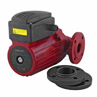 Насос циркуляционный UNIPUMP UPF 50-200 - 1,3 кВт (однофазный, PN20, Hmax 18,5 м, Qmax 233,3 л/мин)