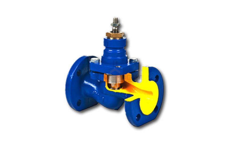 Клапан регулирующий Zetkama 227A - Ду32 (Ф/Ф, PN16, Tmax-150°C, серый чугун, исполнение №80-H)