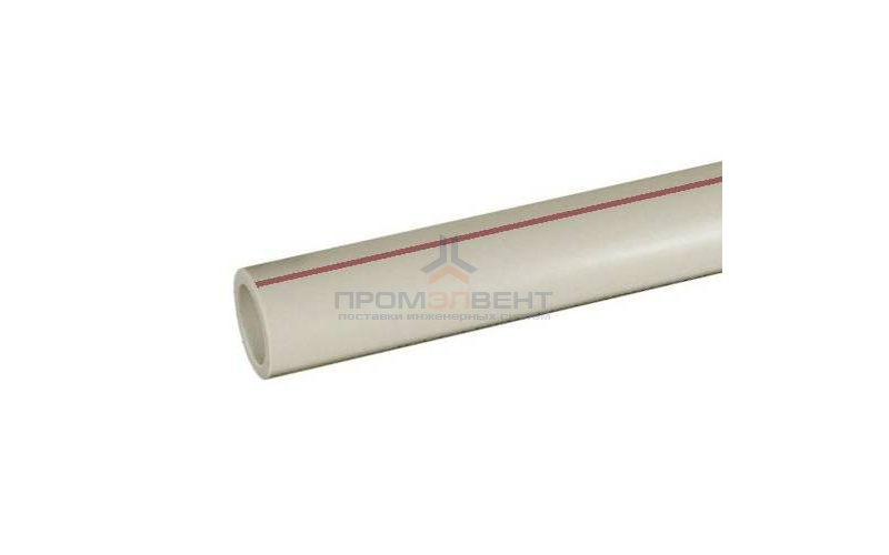 Труба полипропиленовая FV-Plast HOT - 40×5,5 (PP-RCT, PN20, Tmax 70°C, штанга 4м, цвет серый)