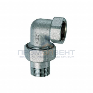 Переход на внутреннюю резьбу угловой разъемный FAR 5200 - 3/4" (резьбовой, цвет хромированный)