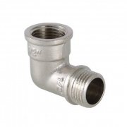 Переход с внутренней резьбы на наружную угловой VALTEC VTr.092 - 1"1/2 (латунь никелированная)