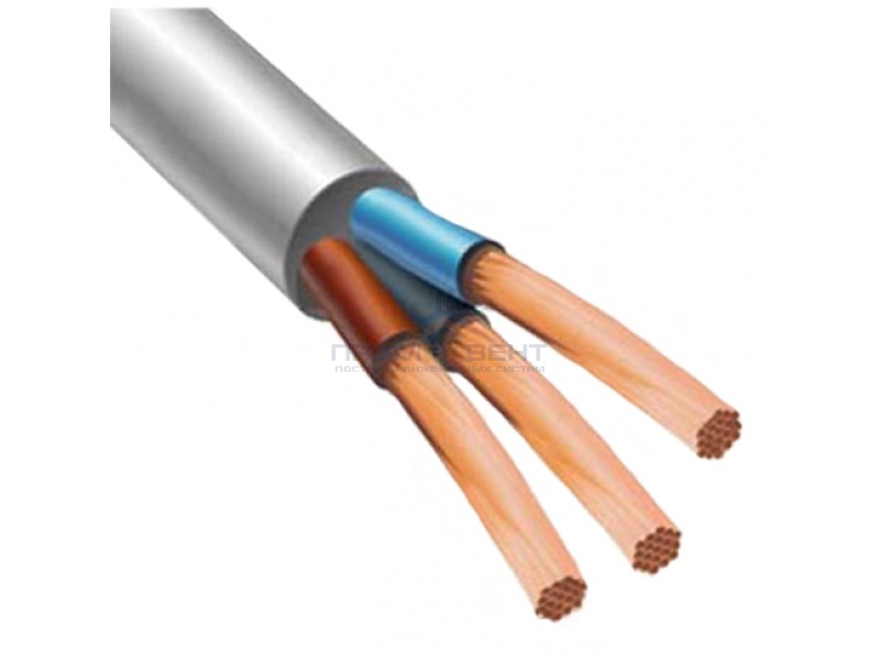 Провод соединительный ПВС 3х6,0 ГОСТ 7399 (Электрокабель НН)