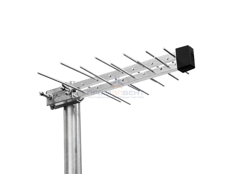 Активная эфирная антенна LP-10 усиление 17-22 дБ (аналог/ DVB-T/ DVB-T2) 20 элементов, 39,7см