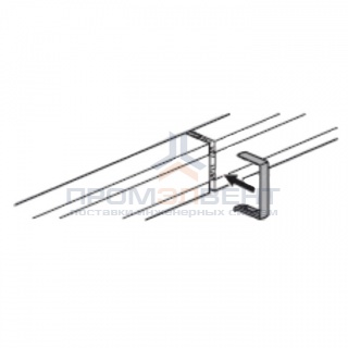 Накладка на стык 40x16мм Legrand METRA