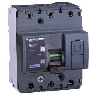 Силовой автоматический выключатель Schneider Electric NG125N 3П 80A C (автомат)