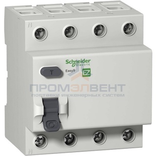 УЗО Easy9 4П 25А 30мА AC 230В Schneider Electric